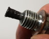 magnetischer schlonz am magnet der lablasschraube